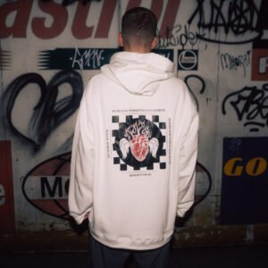 Buzo heartbeat crudo