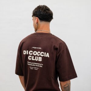 CLUB TEE T-SHIRT (Marrón chocolate)