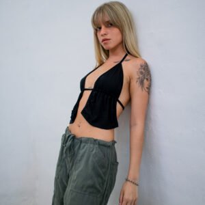 BACKSTAGE MUSCLE TEE (blanca y negra)