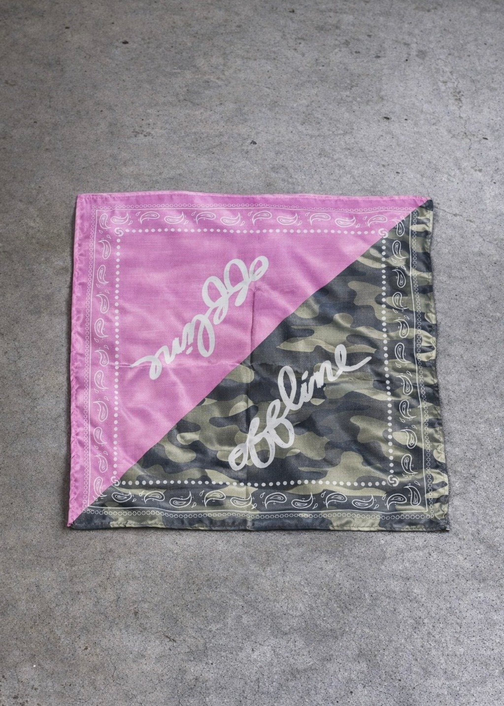 PAÑUELO OFFLINE BICOLOR